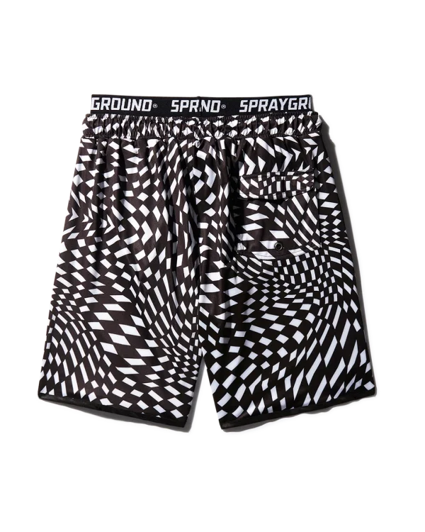 TRIPPY CORTO SWIM TRUNKS