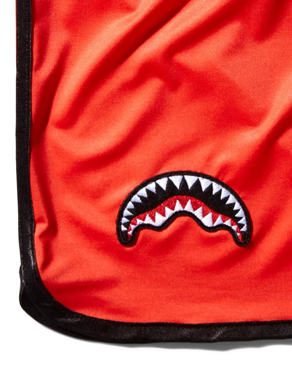 JAPAN WAVE CORTO SWIM TRUNKS (RED)