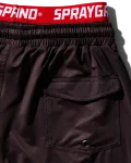 PATCH ALL-IN CORTO SWIM TRUNKS (BLACK)