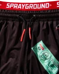 PATCH ALL-IN CORTO SWIM TRUNKS (BLACK)
