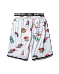 PATCH ALL-IN CORTO SWIM TRUNKS (WHITE)