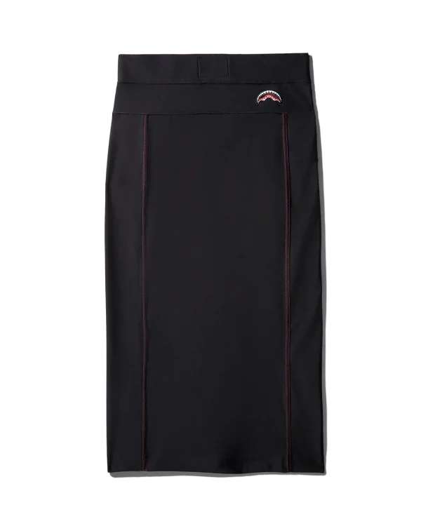 LONGUETTE SKIRT (BLACK)