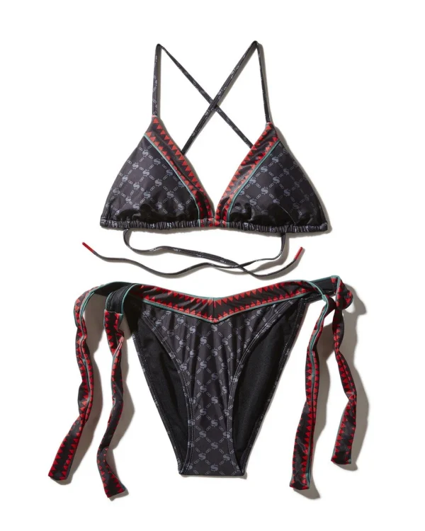 MIDNIGHT MONEY PATTERN BIKINI