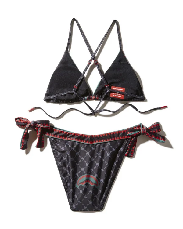 MIDNIGHT MONEY PATTERN BIKINI