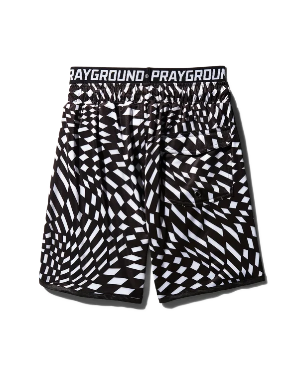 KIDS TRIPPY SWIM TRUNKS