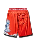 KIDS JAPAN WAVE SWIM TRUNKS (RED)