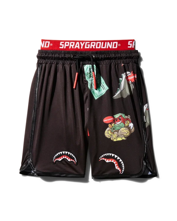KIDS PATCH ALL-IN SWIM TRUNKS (BLACK)