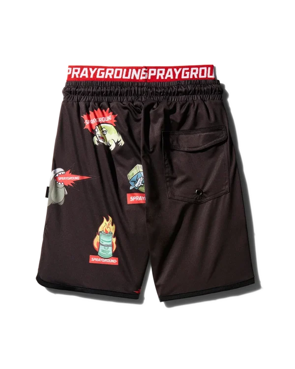 KIDS PATCH ALL-IN SWIM TRUNKS (BLACK)