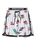KIDS PATCH ALL-IN SWIM TRUNKS (WHITE)