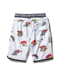 KIDS PATCH ALL-IN SWIM TRUNKS (WHITE)