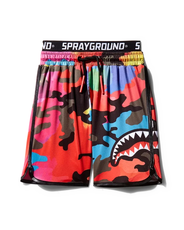 KIDS CAMOBURST SWIM TRUNKS
