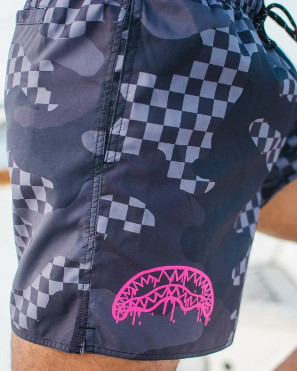 DRIP SHOTO SWIM TRUNKS