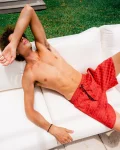 VENI VIDI VICI SHOTO SWIM TRUNKS