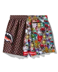 STICKER CREW SWIM SHORTS