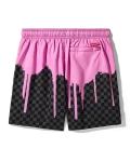 OCEAN DRIP CHECK SWIM SHORT