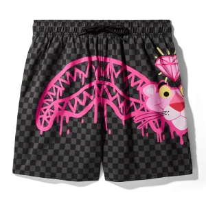 PINK PANTHER DIAMOND SHARK SWIM SHORTS