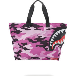 SPLIT CAMO BEACH TOTE