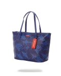 SHARK CHECK (BLUE) TOTE