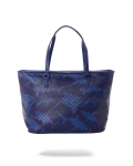 SHARK CHECK (BLUE) TOTE