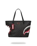 SHARK BITE SHARKS IN PARIS GRAY TOTE