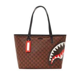 SHARKS AND SKULLS TOTE
