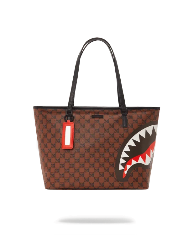 SHARKS AND SKULLS TOTE