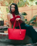 RED RIVIERA TOTE