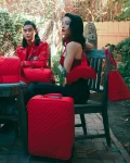RED RIVIERA TOTE