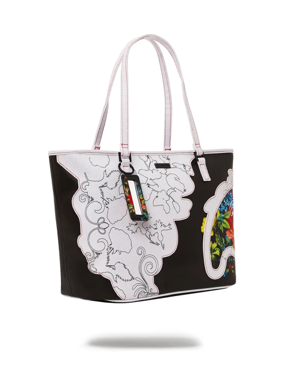 THE FLORAL CUT TOTE
