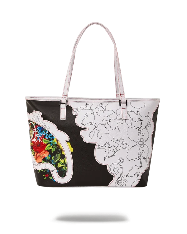 THE FLORAL CUT TOTE