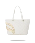 RIVIERA LE BLANC GOLD CHAIN SHARK TOTE