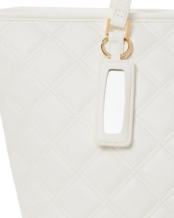 RIVIERA LE BLANC GOLD CHAIN SHARK TOTE