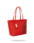 MONEY PATTERN BRICK TOTE