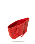 MONEY PATTERN BRICK TOTE
