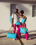 ILLUCHAINS TURQ TOTE