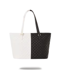 LEVELED UP SPLIT QUILT SHARK TOTE