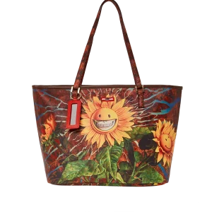 SUNFLOWER GRIN RON ENGLISH COLLAB TOTE
