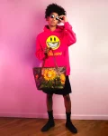 SUNFLOWER GRIN RON ENGLISH COLLAB TOTE