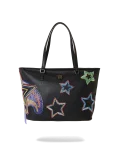STAR RACER A.I.7 SANDFLOWER COLLAB BEADED TOTE