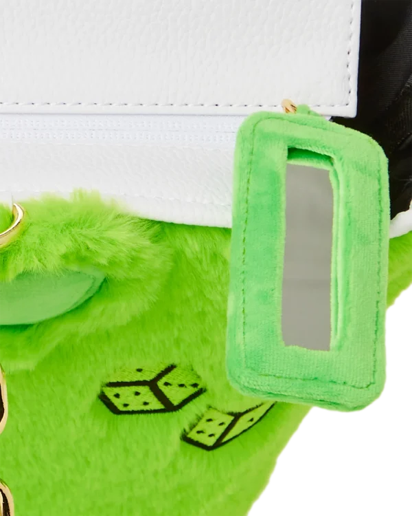 PLUSH MONEYBEAR TOTE (GREEN)