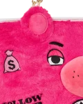 PLUSH MONEYBEAR TOTE (PINK)