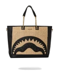 RAFFIA PALM TOTE