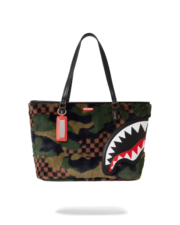 BIG SKY FUR SHARK TOTE