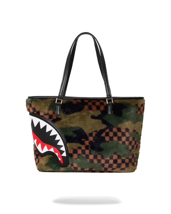 BIG SKY FUR SHARK TOTE