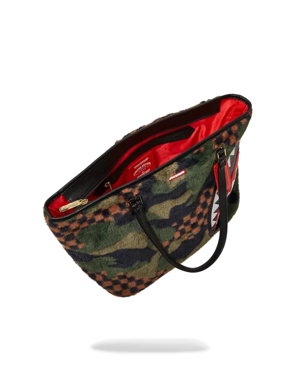BIG SKY FUR SHARK TOTE