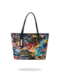 SLICED AND DICED CAMO TOTE