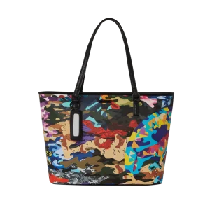 SLICED AND DICED CAMO TOTE