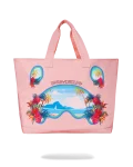 BORA BORA SHARK ISLAND VILLA BEACH TOTE