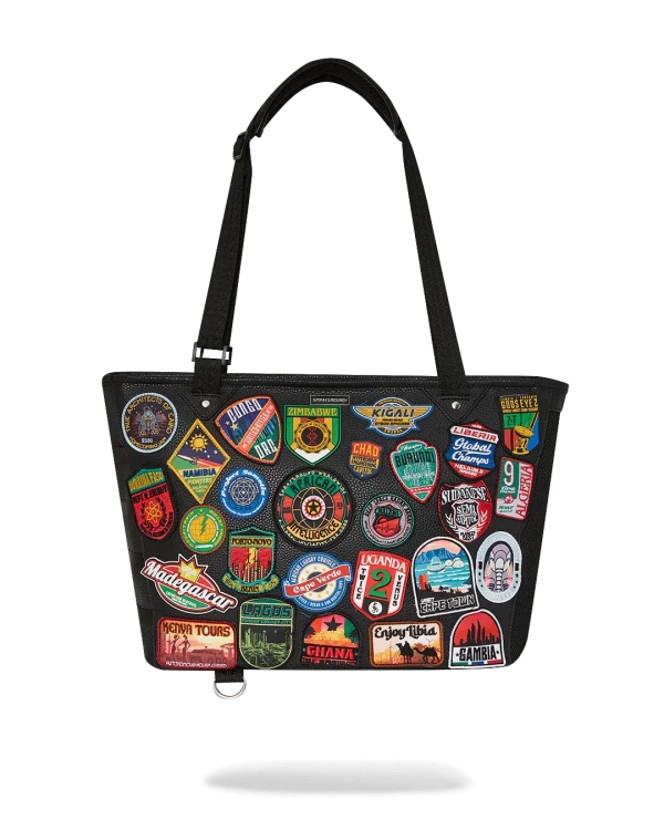 A.I. THE 54 (PATCHES OF AFRICA) CARGO TOTE