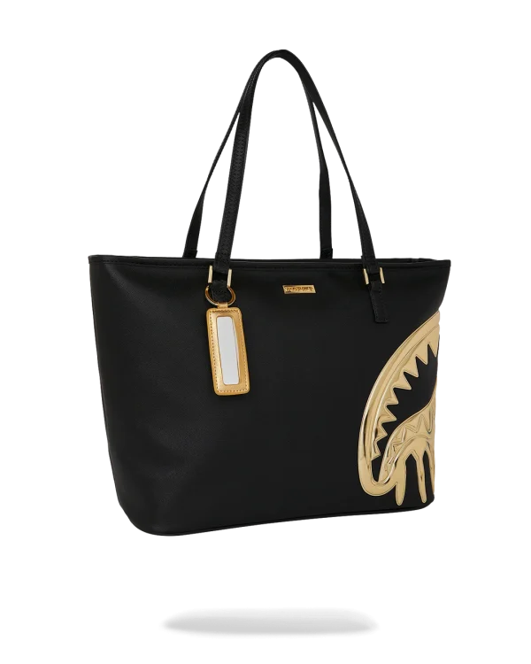 GOLDHEART SHARK DRIP TOTE